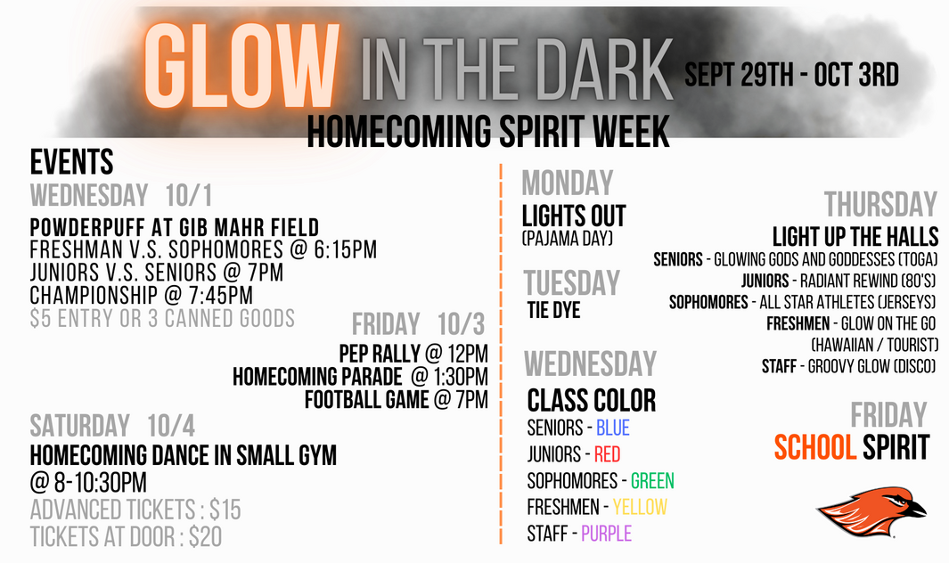 Homecoming Spirit Week!