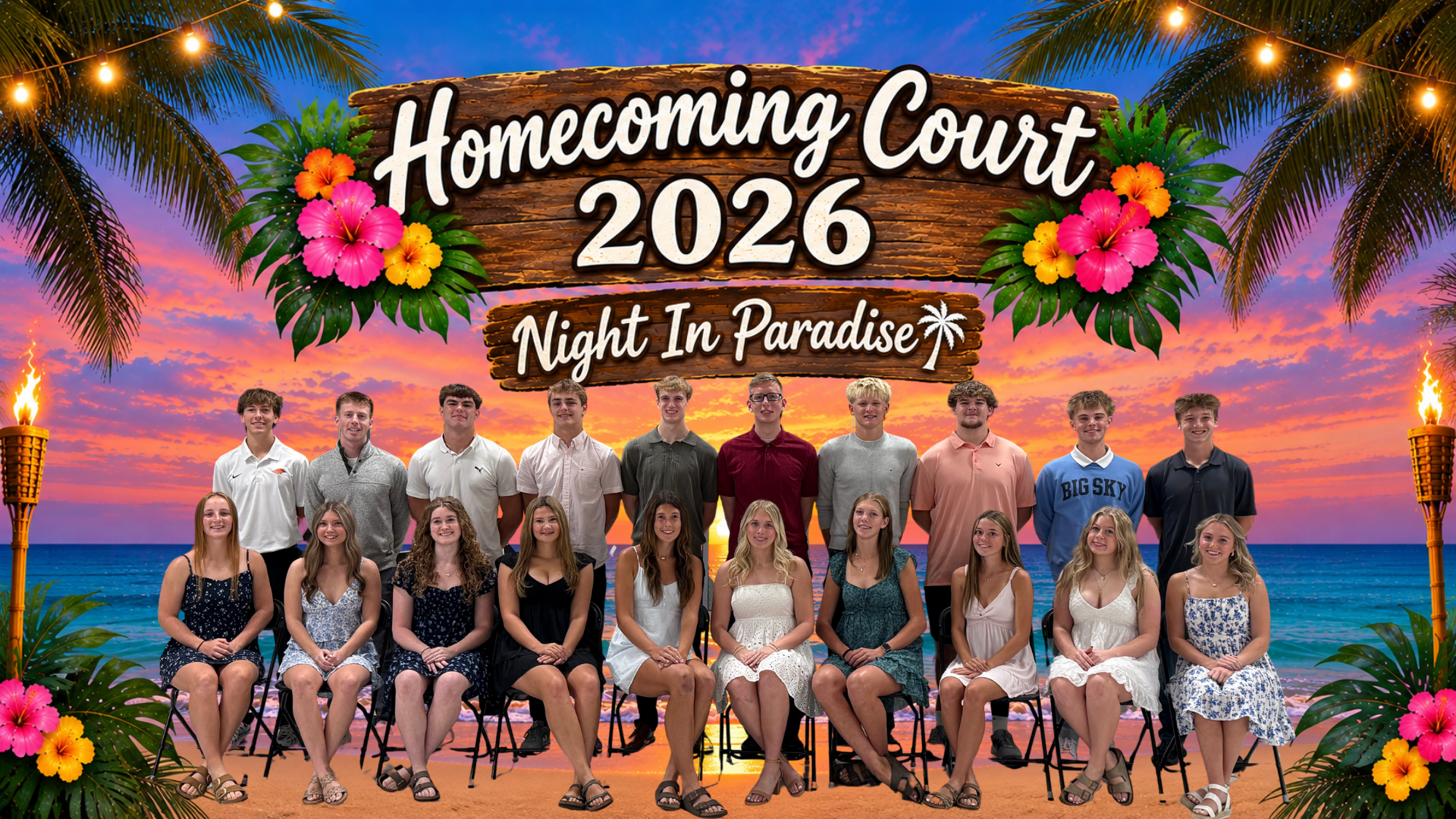 Homecoming Court Graphic